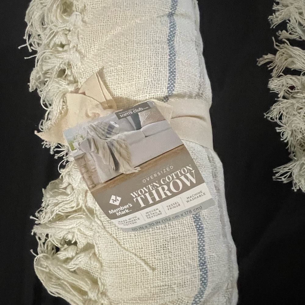 Two brand throw blankets. Super cute!